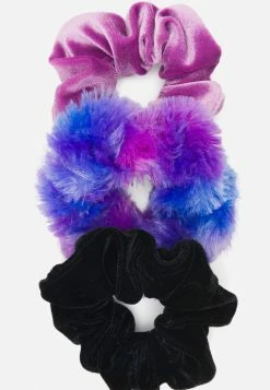 FANTASIA Velvet & Faux Fur Hair Tie Set 6 FANTASIA Velvet & Faux Fur Hair Tie Set