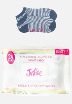 High Point Design No-Show Socks 24 Pack Plus Sizes