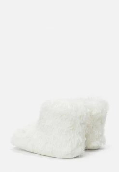 High Point Design Faux Fur Boot Slippers