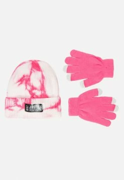 FANTASIA Outerwear Tie-Dye Beanie Hat & Gloves