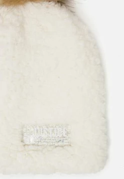 FANTASIA Faux Sherpa Pom-Pom Beanie Hat & Gloves