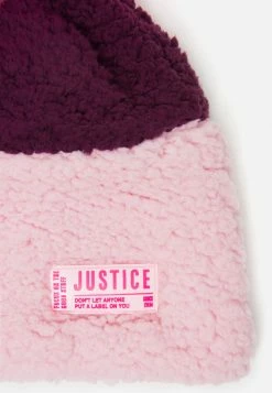 FANTASIA Faux Sherpa Pom-Pom Beanie Hat & Gloves