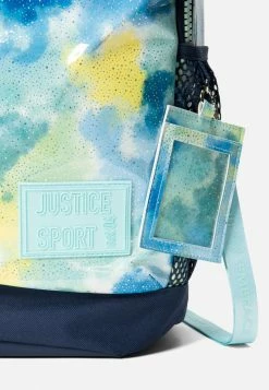 Accessory Innovations J Sport Tie-Dye Sparkle Backpack With Lanyard