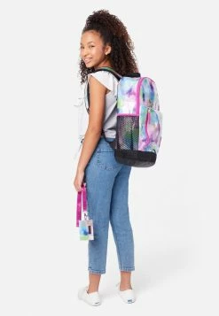 Accessory Innovations J Sport Tie-Dye Sparkle Backpack With Lanyard Bags & Accessories